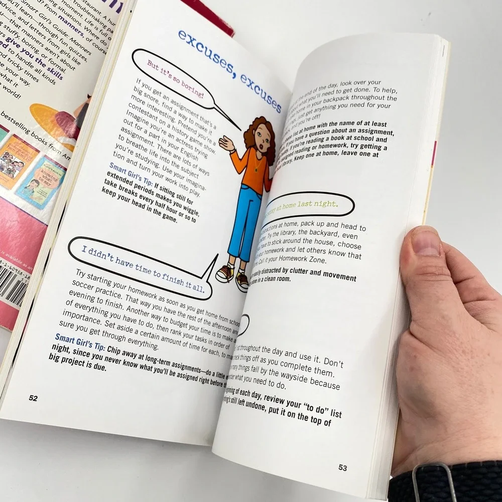 American Girl Smart Girl Guides‎ Starting Middle School Manners Books Set 2